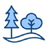 galabau icon für Gartenpflege und Landschaftsbau